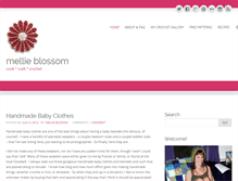 Tablet Screenshot of mellieblossom.com